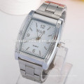 2015 Newest arrival silver square luxury men's watch
